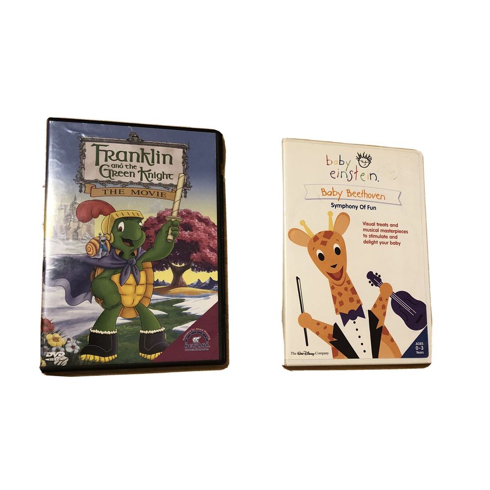 Baby Einstein & Franklin and the Green Knight DVD Children’s Movies Preowned